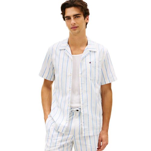 Tommy Hilfiger Regular Fit Cuban Collar Short Sleeve Shirt